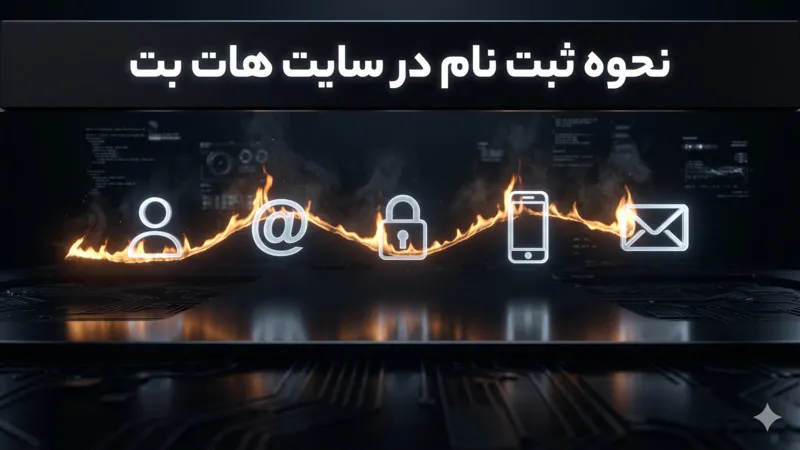 نحوه ثبت نام در سایت هات بت